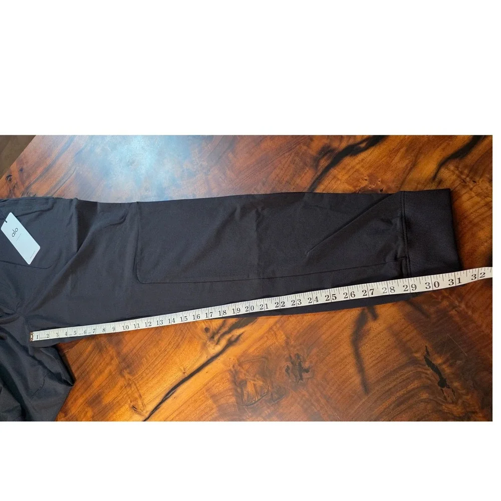 Alo Yoga Mens Co-Op Pant Black Activewear Joggers Atheleisure Gym